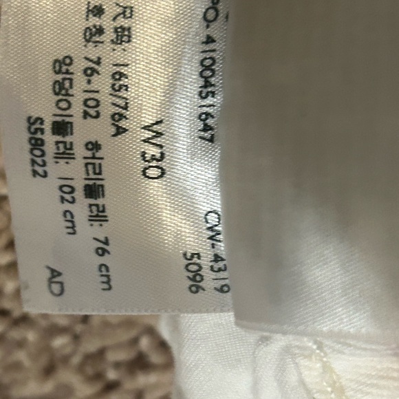 Levi’s 501 shorts white size 30 - Picture 3 of 3